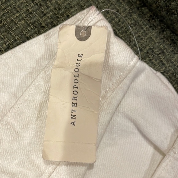 Pilcro and the Letterpress white denim jeans (sz 27) - Picture 4 of 13